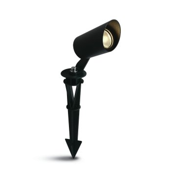ONE Light LED Garden Spots - Bodenspot auf Erdspieß - 7,5 x 4,5 x 6,7 cm - 3W dimmbare LED inkl - IP67 - schwarz