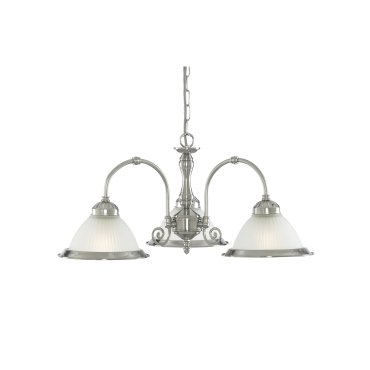 Searchlight American Diner - Pendelleuchte - Ø 62 x 82 cm - Chrom