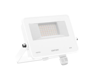 Century Italia Porteo CCT - Strahler - 16,2 x 3,6 x 14,4 cm - 20W LED inkl - einstellbare Lichtfarbe - IP65 - weiß