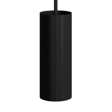 Creative Cables Tube - Hängeleuchte 1L - Ø 12,5 x Ø 6 x 190 cm - schwarz