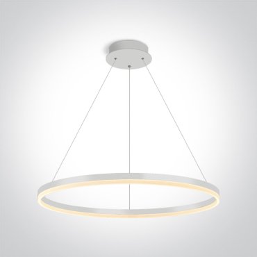 ONE Light Rings - Hängeleuchte - Ø 80 x 150 cm - 60W LED inkl. - weiß