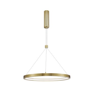 Nova Luce Empatia - Hängeleuchte - Ø 60 x 120 cm - 35W dimmbare LED inkl. - Messing gold