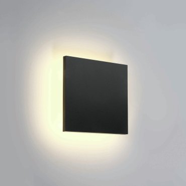 ONE Light Backlight Range - Außen-Decken-/Wandleuchte - 15 x 6 x 15 cm - 7W LED inkl. - IP54 - anthrazit
