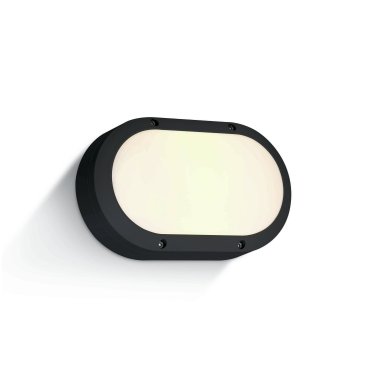 ONE Light Classic Outdoor Range - Außenwandleuchte - 21,5 x 6 x 13,2 cm - 10W LED inkl - IP54 - schwarz