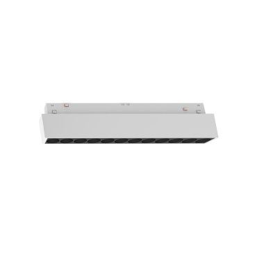 VK Lighting Eiva - magnetisches Schienensystem - Schienenbalken - 22,2 x 2,15 x 4,7 cm - 12W LED inkl. - DALI dimmbar - weiß