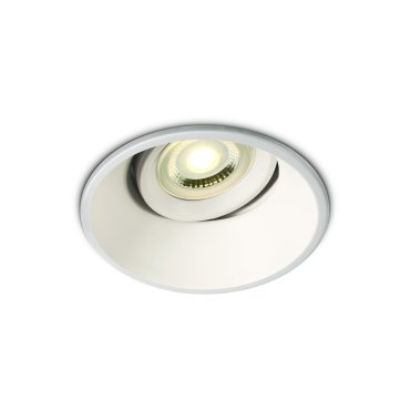 ONE Light Fire Rated GU10 Range - Einbaustrahler - Ø 92 mm, Ø 85 mm Einbaugröße - weiß