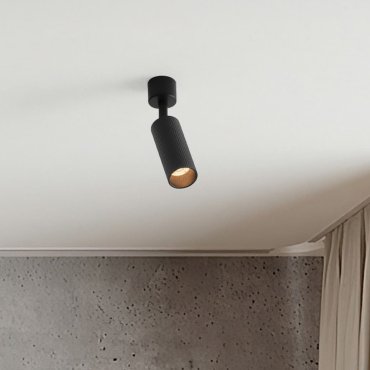 Nova Luce Comet - Deckenleuchte - Ø 4 x 17 cm - sand schwarz