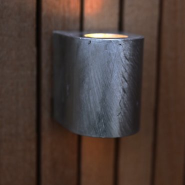 Nordlux Canto 2 - Außenwandleuchte - 8,7 x 10,4 cm - 2 x 5W LED inkl. - IP44 - Metall verzinkt