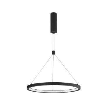 Nova Luce Empatia - Pendelleuchte - Ø 60 x 120 cm - 35W dimmbare LED inkl. - Sand schwarz