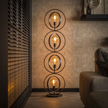 Vico Turn Around XL - Stehleuchte - 163 cm - Farbe anthrazit