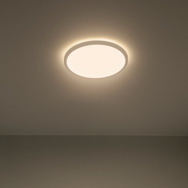 Nordlux Oja - Deckenleuchte - Ø 29,4 x 2,3 cm - 15W LED inkl. (3000K/4000K) - weiß