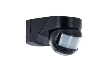 Integral LED – PIR-bewegungsmelder mit doppeldetektor – 7,2 × 7,5 × 11,8 cm – IP54 – mattschwarz