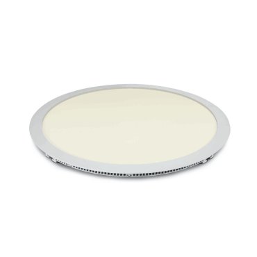 ONE Light Round Recessed Panels Die Cast - Deckenleuchte - Ø 42 x 2 cm - 40W LED inkl. - IP40 - weiß - warmweiße Lichtfarbe