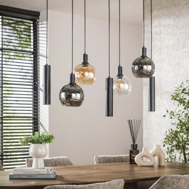 Vico Sfera Tricolore - Pendelleuchte - 100 x 20 x 150 cm - Artic Noir