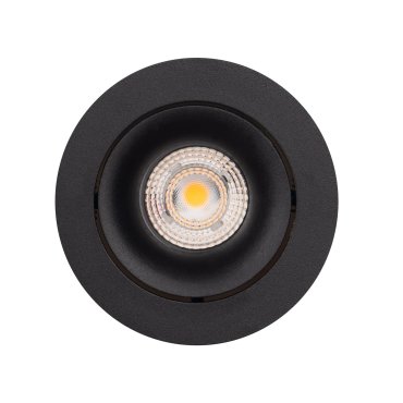 Maxlight Bellatrix Tilted für H0112 - Einbaustrahler 1L - Ø 105 mm, Ø 90 mm Einbaugröße - schwarz