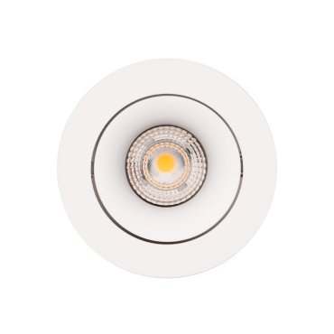 Maxlight Bellatrix Tilted für H0112 - Einbaustrahler 1L - Ø 105 mm, Ø 90 mm Einbaugröße - weiß