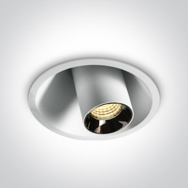 ONE Light Mirror Adjustable Boxes - Einbaustrahler - Ø 82 mm, Ø 74 mm Einbaumaß - inkl. 7W LED - weiß