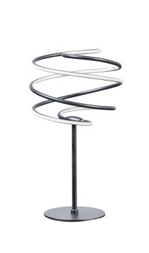 ETH Slinger - tischlampe - 21,5 x 40 cm - 3-stufig dimmbar - 12W LED inkl. - schwarz