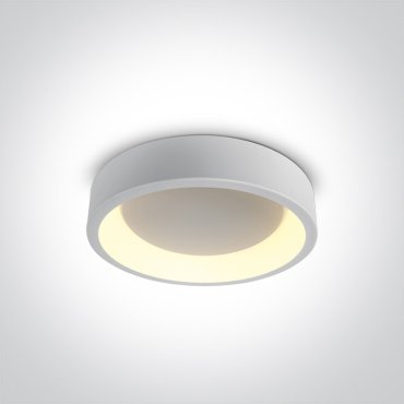 ONE Light LED Dekorative Plafo Round - Deckenleuchte - Ø 45,5 x 13,2 cm - 32W LED inkl. - weiß - einstellbare Lichtfarbe
