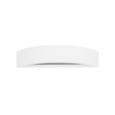 Nova Luce Sandro - Wandleuchte - 30 x 10 x 7,5 cm - weißer Gips