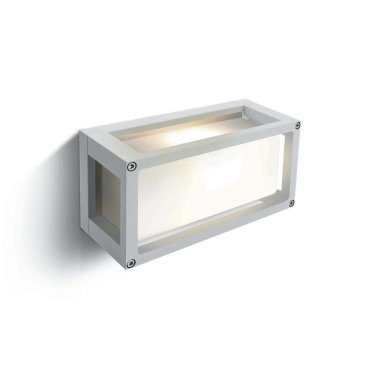 ONE Light Outdoor E27 Square - Außenwandleuchte - 25 x 9,5 x 12,5 cm - IP54 - weiß