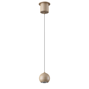Artdelight Miami - pendelleuchte - Ø 10 x 218 cm - 10,8W dimmbares LED inkl. - champagner