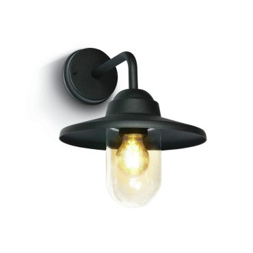 ONE Light Retro - Außenwandleuchte - 32 x 25 x 34 cm - IP44 - schwarz