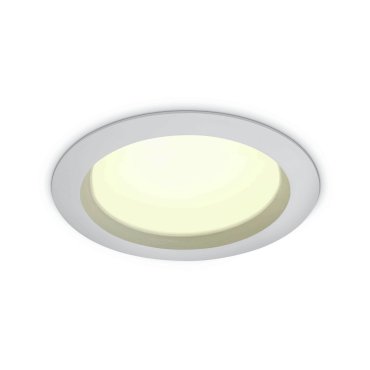 ONE Light Bathroom Downlights - Einbaustrahler - Ø 228 mm, Ø 210 mm Einbaumaß - 25W LED inkl. - IP54 - weiß - weiße Lichtfarbe