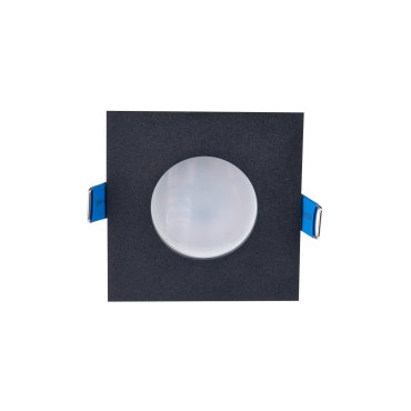 Maxlight Square - Einbaustrahler - 80 x 80 mm, Ø 68 mm Einbaumaß - IP44 - schwarz