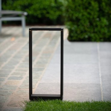 Lucide Narvik - Sockelleuchte - 23 x 8,6 x 50 cm - 9,2W LED inkl. - IP65 - schwarz