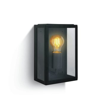 ONE Light Romantic Outdoor - Außenwandleuchte - 16 x 10 x 25 cm - IP43 - schwarz