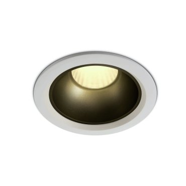 ONE Light Retro Dark Light Range - Einbaustrahler - Ø 118 mm, Ø 105 mm Einbaumaß - inkl. 20W LED - weiß