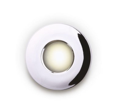 Maxlight - Einbaustrahler - Ø 85 mm, Ø 70 mm Einbaugröße - IP65 - Chrom