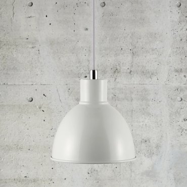 Nordlux Pop - Hängelampe - Ø 21,5 x 220 cm - weiß