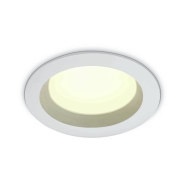ONE Light Bathroom Downlights - Einbaustrahler - Ø 170 mm, Ø 140 mm Einbaumaß - 18W LED inkl. - IP54 - weiß - warmweiße Lichtfarbe