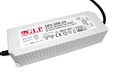 GLP LED-Treiber - 24Vdc/230V - IP67 - 200W - nicht dimmbar