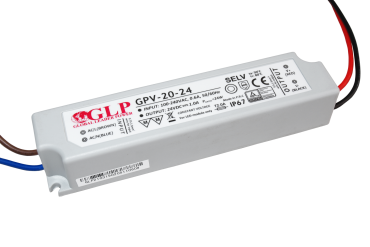 GLP LED-Treiber - 24Vdc/230V - IP67 - 24W - nicht dimmbar