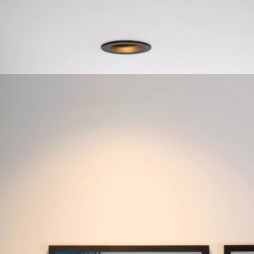 Lucide Embed - Einbaustrahler - Ø 91 mm, Ø 83 mm Einbaugröße - schwarz
