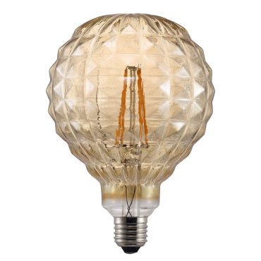 Nordlux Deco - Ø 12,5 x 17,7 cm - E27 - 2W nicht dimmbar - 2200K - amber