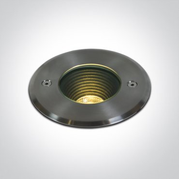 ONE Light Dark Light Inground Range - Bodeneinbaustrahler für den Außenbereich - Ø 150 mm, Ø 137 mm Einbaumaß - inkl. 10W LED - IP67 - Edelstahl