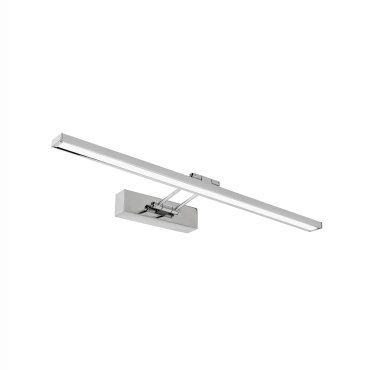 Nova Luce Rosa - Spiegelleuchte - 45 x 4,5 x 19 cm - 8W LED inkl. - IP44 - Chrom