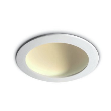 ONE Light Dark Light Dome Reflector - Deckeneinbauleuchte - Ø 17 x 5 cm - 16W LED inkl. - weiß - weiße Lichtfarbe