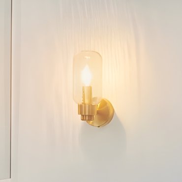 Nordlux Tutan - Wandleuchte - 9 x 23 x 15 cm - IP44 - gold