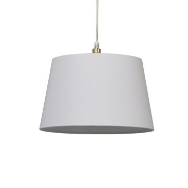 Konischer Lampenschirm Clyde Searchlight - Ø 30 x 19 cm - weiß