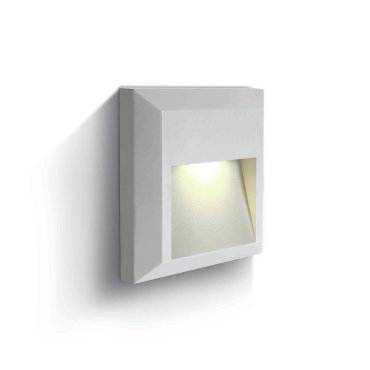 ONE Light Outdoor Dark Lights - Außenwandleuchte - 12,5 x 2,7 x 12,5 cm - 2W LED inkl - IP65 - anthrazit