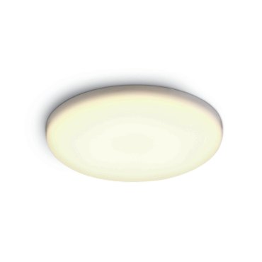 ONE Light Frameless Range - Deckeneinbauleuchte - Ø 15,5 x 2,2 cm - 15W LED inkl. - IP65 - weiß - warmweiße Lichtfarbe