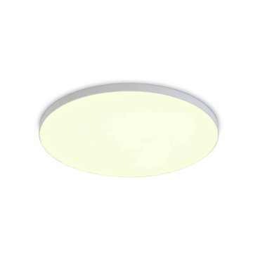 ONE Light Floating Panels Range - Deckeneinbauleuchte - Ø 16 x 2,4 cm - 14W LED inkl. - weiß - warmweiße Lichtfarbe