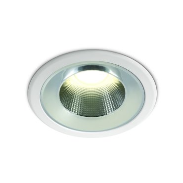 ONE Light Dark Light Project - Einbaustrahler - Ø 235 mm, Ø 210 mm Einbaumaß - 25W LED inkl. - IP54 - weiß - weiße Lichtfarbe