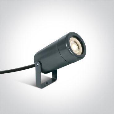ONE Light GU10 Garden Spots - Bodenspot auf Erdspieß - Ø 6 x 11 cm - IP65 - anthrazit