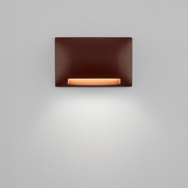 Nova Luce Sub - Außenwandleuchte - 13,5 x 8,5 x 3,5 cm - 5W LED inkl. - IP65 - corten